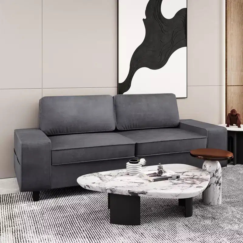 Causeuse de salon d'intérieur de style moderne
