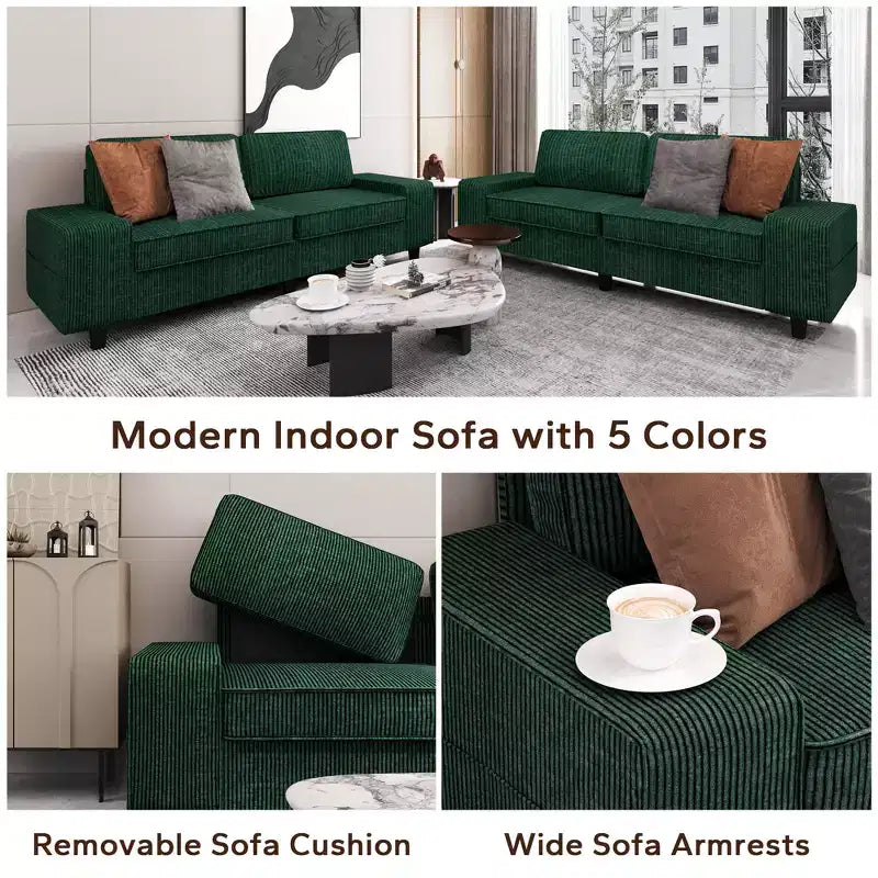 Causeuse de salon d'intérieur de style moderne