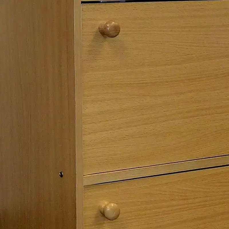 Bibliothèque en bois naturel 24 cases