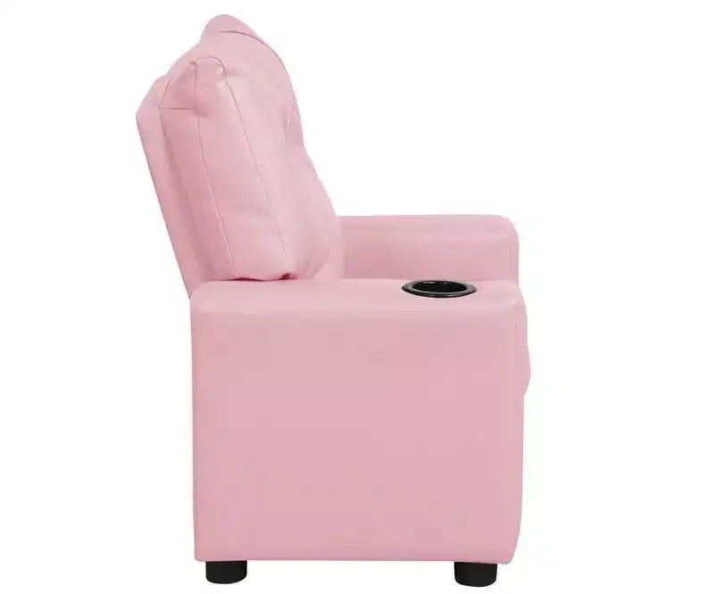 Fauteuil inclinable pour enfants 23W avec porte-gobelet et repose-pieds