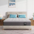 Serweet 12 Inch 5-Zone Fiberglass-Free Mattress - Compatible with Platform Bed, Box Spring, or Slat Base